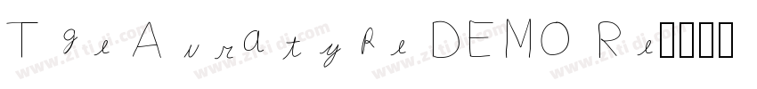 The Auratype DEMO Re字体转换